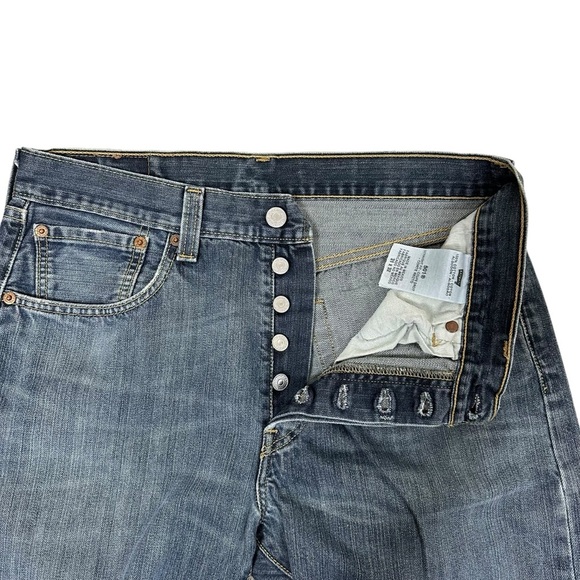 Levi’s 501 Button Fly Jeans 31 x 32 - Picture 3 of 11